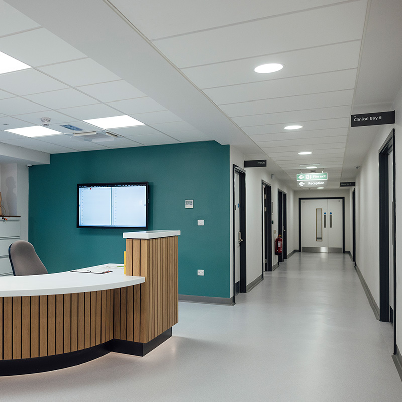 Hallway in Hospital